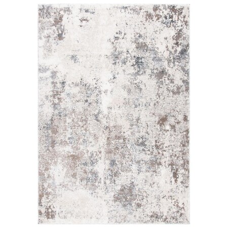 Safavieh 6 x 9 ft. Aston 700 Power Loomed Rectangle Area Rug Ivory & Grey ASN710A-6